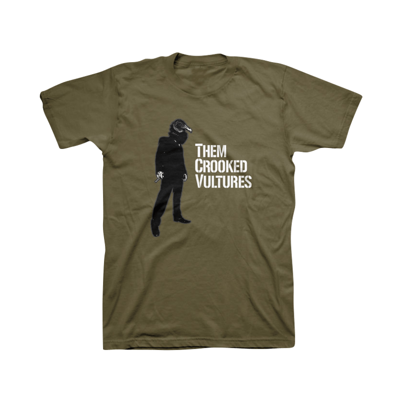 Smoking Unisex Tee - Them Crooked Vultures